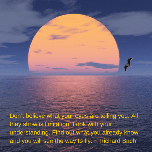 Don’t believe what your eyes are telling